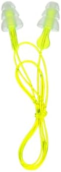 Peltor Sport Tri-Flange Corded Reusable Earplugs, 3-Pairs per Pack