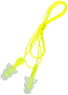 Peltor Sport Tri-Flange Corded Reusable Earplugs, 3-Pairs per Pack