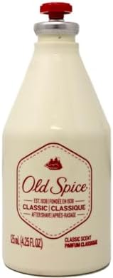 Old Spice Classic After Shave 4.25 Ounce (125ml) (2 Pack)