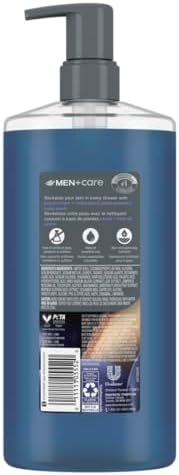 Dove Men Moisturizing Body Wash, Blackcurrant + Cedarwood, 26 oz