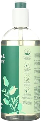 RENPURE Tea Tree & Rosemary Balancing Shampoo for Oily/Normal Hair 24oz