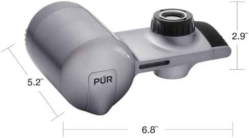 PUR Plus Horizontal Faucet Mount Filtration System with Lead Reduction