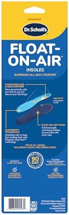 Dr. Scholl's® Float-On-Air® Comfort Insoles, Shoe Inserts for Women, 1 Pair, Full Length