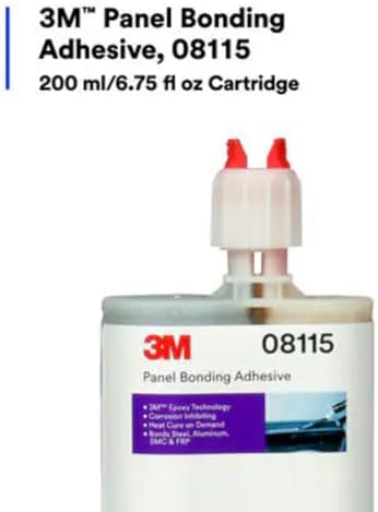 3M Panel Bonding Adhesive 08115, 200 mL Cartridge