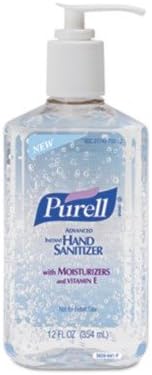 Purell Hand Sanitizer Refreshing Gel Pump Bottle, 12ct x 12 fl oz - 3659-12