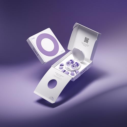 Loop Quiet 2 Ear Plugs - Ultra-Comfy Reusable Hearing Protection for Sleep