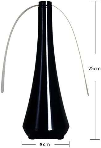 Fly Swatter for Outside/Inside Meal, Picnic, Barbeque, Events - Battery Operated Food Spinning Fan (Black Color, 2pcs)