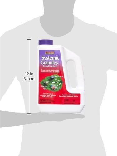 Bonide Insect Control Systemic Granules, 4 lbs. Ready-to- Water Resistant Long Lasting Protection Outdoor Use