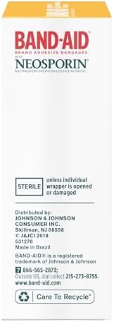 BAND-AID Brand Adhesive Bandages, Infection Defense, Assorted Sizes, 20 Ct