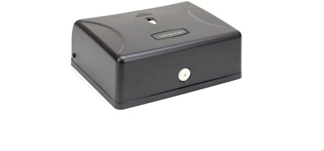 Mind Reader Paper Towel Dispenser, Tri-Fold Towel Holder, Restroom, Wall Mount, Bathroom, Black