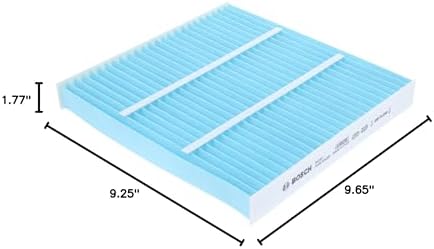 BOSCH 6029C HEPA Cabin Air Filter - 3 Layer Protection For A Healthier Ride