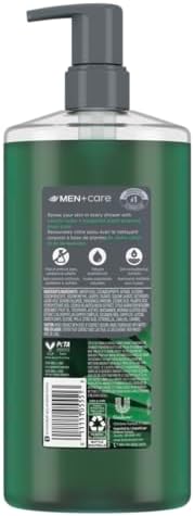 Dove Men Body Wash, Coastal Cedar + Bergamot, Moisturizing, 26oz