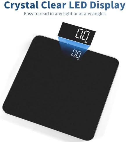 Vitafit Bathroom Scale for Body Weight Accuracy 0.1lb, Weight Scale 400lb