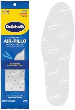 Dr. Scholl's Insoles Air-Pillo Cushioning - 3 Pairs (Men's Sizes 7-13 & Women's Sizes 5-10)
