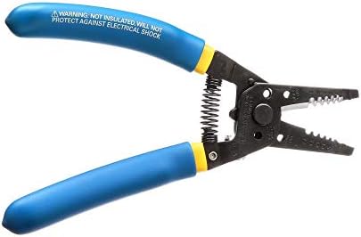 Klein Tools 11055EP Wire Cutter and Stripper, Made in USA, Stranded and Solid Wire Cutter, Cuts Copper