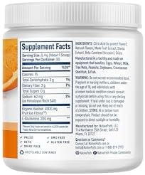 NativePath Baobab Prebiotic Fiber, Orange, Sugar-Free, 30 Servings