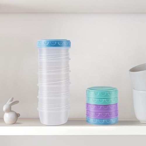 Salad Dressing Container to Go with lids Dishwasher and Microwave Safe