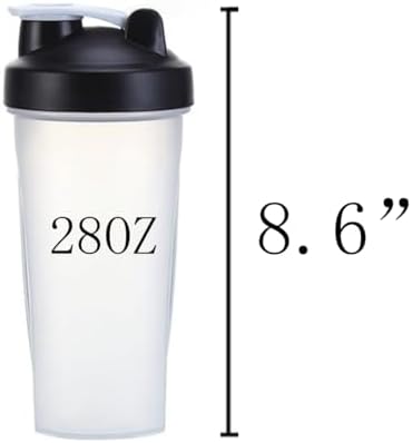 otylzto 2 Pack 28oz Protein Shaker Bottles, BPA-Free, Leakproof Mixing Cups