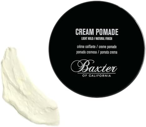 Baxter of California Cream Pomade for Men | Natural Finish | Light Hold | Hair Pomade