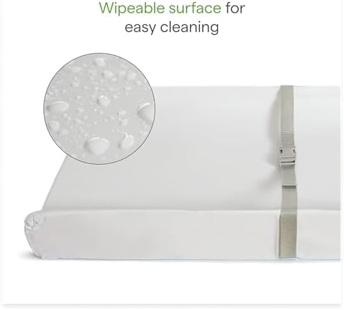 Munchkin Secure Grip Waterproof Baby Changing Pad, 14.75 x 31, White