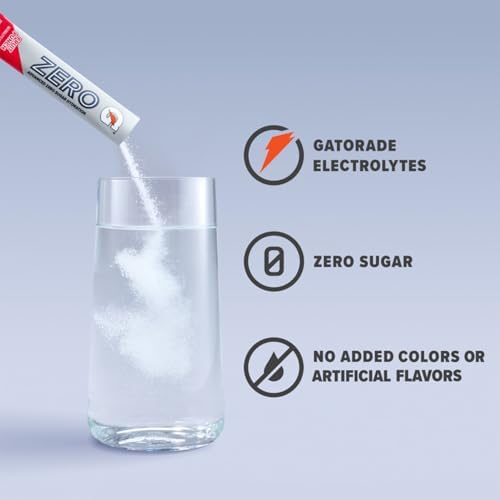 Gatorade Zero Sugar Powder, 3 Flavor Variety Pack, (32 Servings)