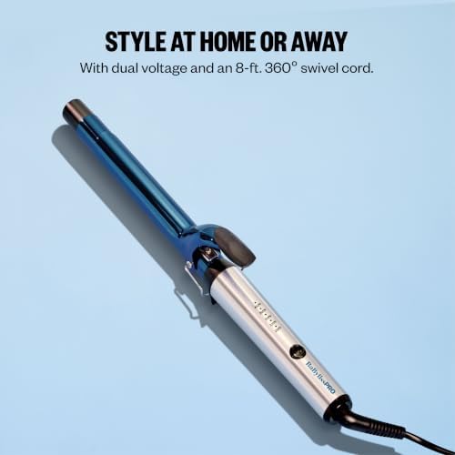 BabylissPRO Nano Titanium Professional Curling Iron with Extended/Long Barrel Perfect for Longer Hair