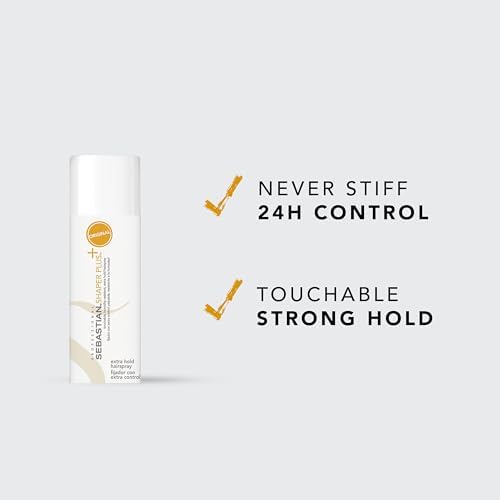 Sebastian Professional Shaper Plus Hairspray, 80% VOC | Humidity Resistant, Original Extra Hold | Packaging May Vary