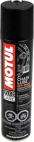 Motul Chain Care Set – Chain Cleaner (C1) & Chain Lube Off-Road (C3)