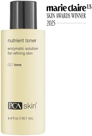 PCA SKIN Nutrient Toner, Brightening Exfoliator, 4.4 oz