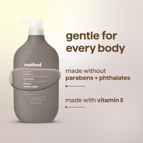 method Men’s Body Wash, Cedar + Cypress, 28 fl oz