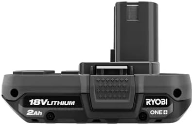 Ryobi One+ 18v Lithium Ion 2.0ah Battery and Charger Kit, Extreme Weather Performance Fast Charging Under 1 hour