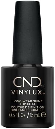 CND Vinylux Longwear Shine Top Coat Nail Polish, 0.5 fl oz