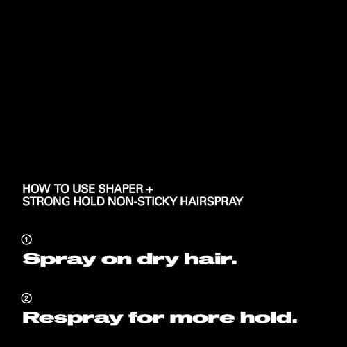 Sebastian Professional Shaper Plus Hairspray, 50% VOC | Humidity Resistant