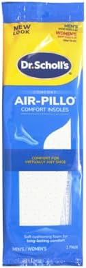 Dr. Scholl's Insoles Air-Pillo Cushioning - 3 Pairs (Men's Sizes 7-13 & Women's Sizes 5-10)