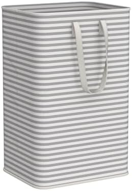 Lifewit 80L Large Laundry Baskets, 2 Pack, Reinforced Handles, Grey