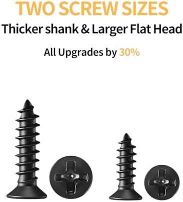 60 Pack 2 Sizes Sawtooth Picture Hangers, Small & Heavy Duty