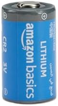 Amazon Basics 4-Pack CR2 Lithium Batteries, 3 Volt, Long Lasting Power, Reliable, Low Self-Discharge Rate