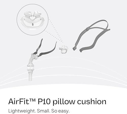Resmed AirFit P10 Nasal Pillow Cushion Replacement CPAP Mask, Small