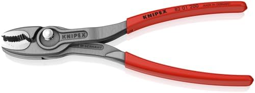 KNIPEX 82 01 200 TwinGrip Pliers, 8-inch