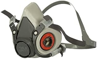 3M 6200 Half Mask for Use With 6000 Series Cartridges, Face Piece