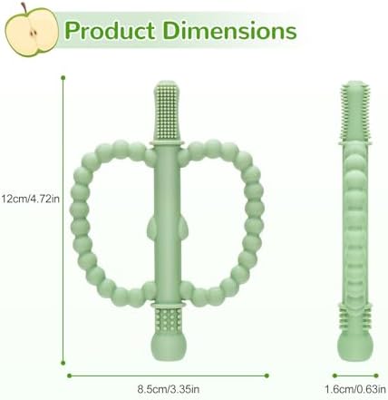 MISSLILI Baby Teething Toys for Babies 0-36 Months – Anti-Choking Design