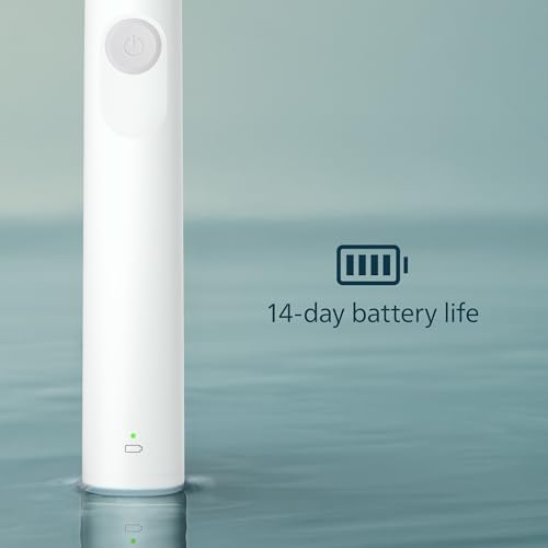 PHILIPS Sonicare 1100 Rechargeable Electric Toothbrush, 1 Brush Head, White