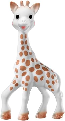 Sophie la girafe Original Teether for Babies, Natural Rubber, Soothes Sore Gums, Easy to Grip, Sensory Development, Classic Toy Since 1961