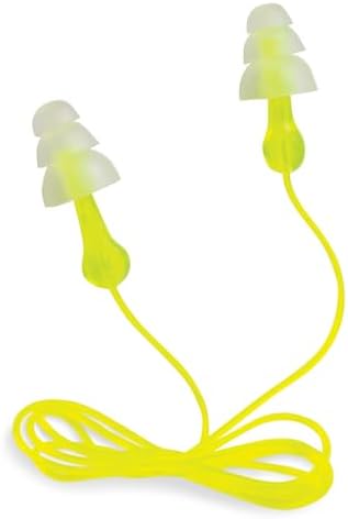 Peltor Sport Tri-Flange Corded Reusable Earplugs, 3-Pairs per Pack