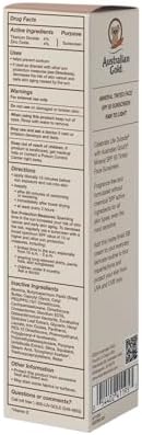 Australian Gold Tinted Mineral Face Sunscreen SPF 50 | Fair to Light Tint