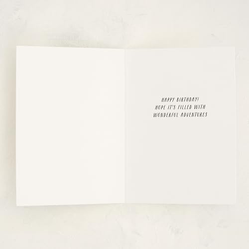 Minted | Birthday Greeting Card, 5x7 w/Envelope | Where the Year Leads