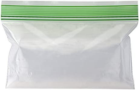 Amazon Basics Reclosable Food Storage Snack Bags, 300 Count