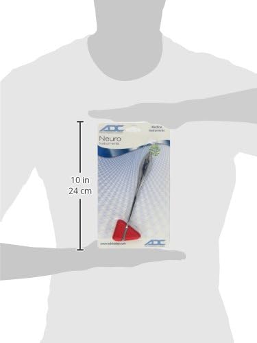 ADC Taylor Neurological Reflex Hammer Medical Instrument, Red