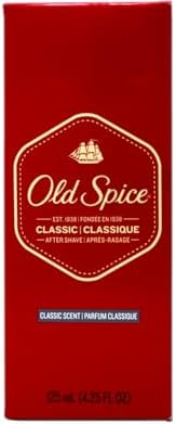 Old Spice Classic After Shave 4.25 Ounce (125ml) (2 Pack)