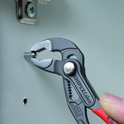 KNIPEX 87 01 125, 5 in. Cobra® Water Pump Pliers, Capacity 1-1/16 in
